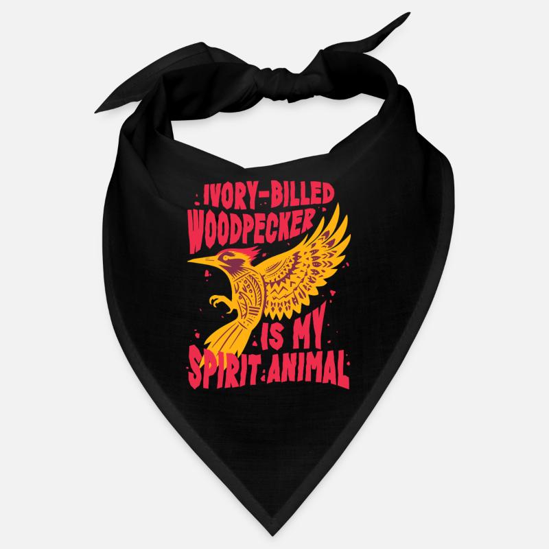 Elfenbein Specht Vogelbeobachter Bandana