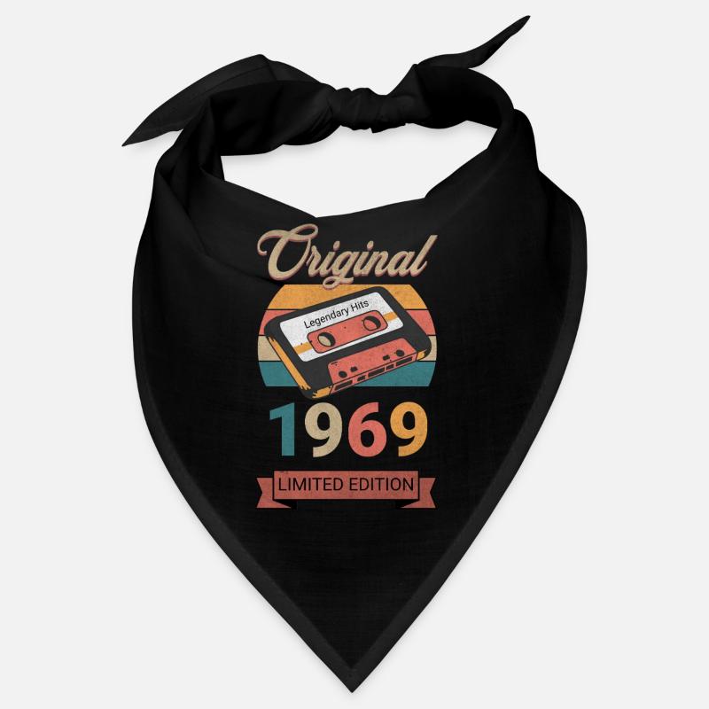 Original 1969 Édition Limitée Cadeau d’Anniversaire Bandana
