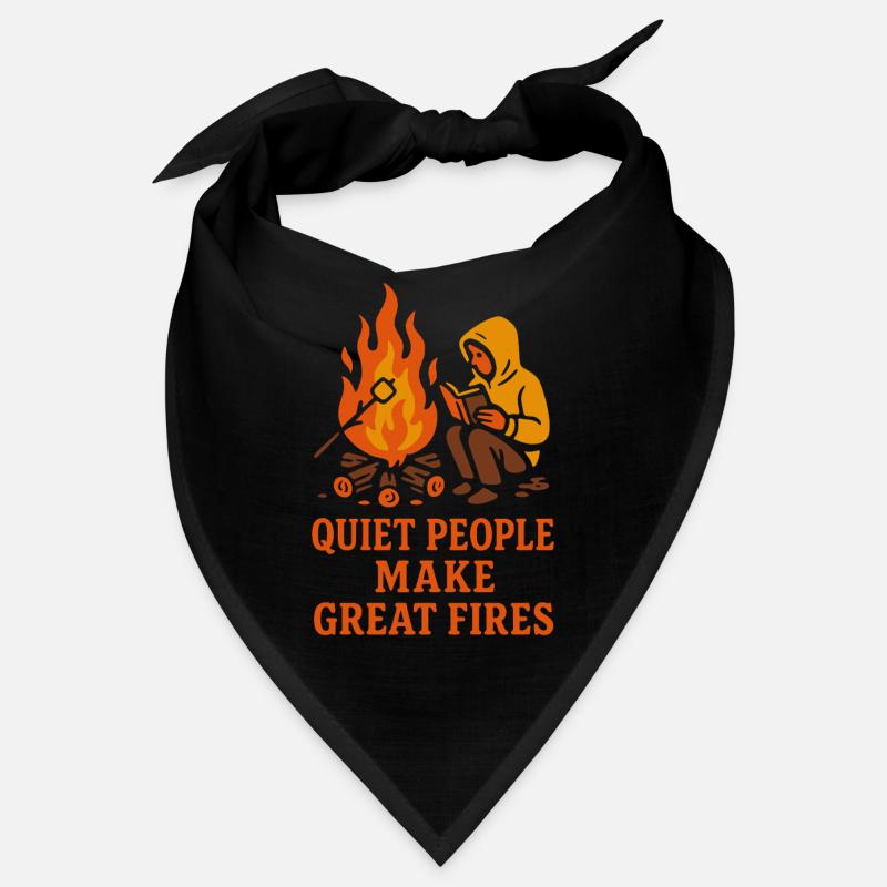 Solo Camping Introvertierter Camper Ruhiges Bandana
