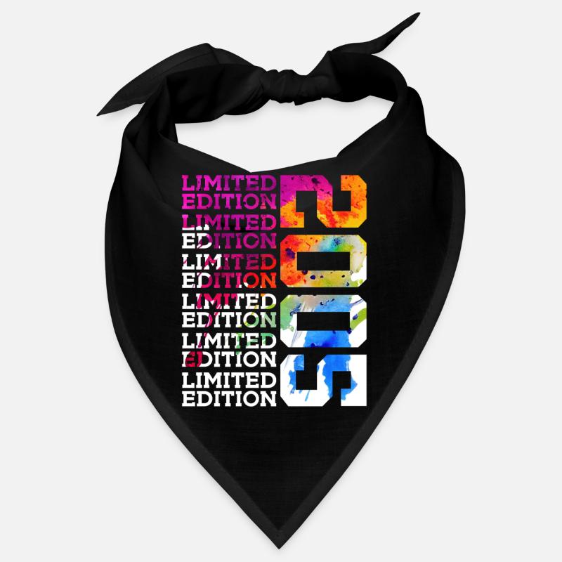 ÉDITION LIMITÉE 2005 21 ANS 21E ANNIVERSAIRE Bandana