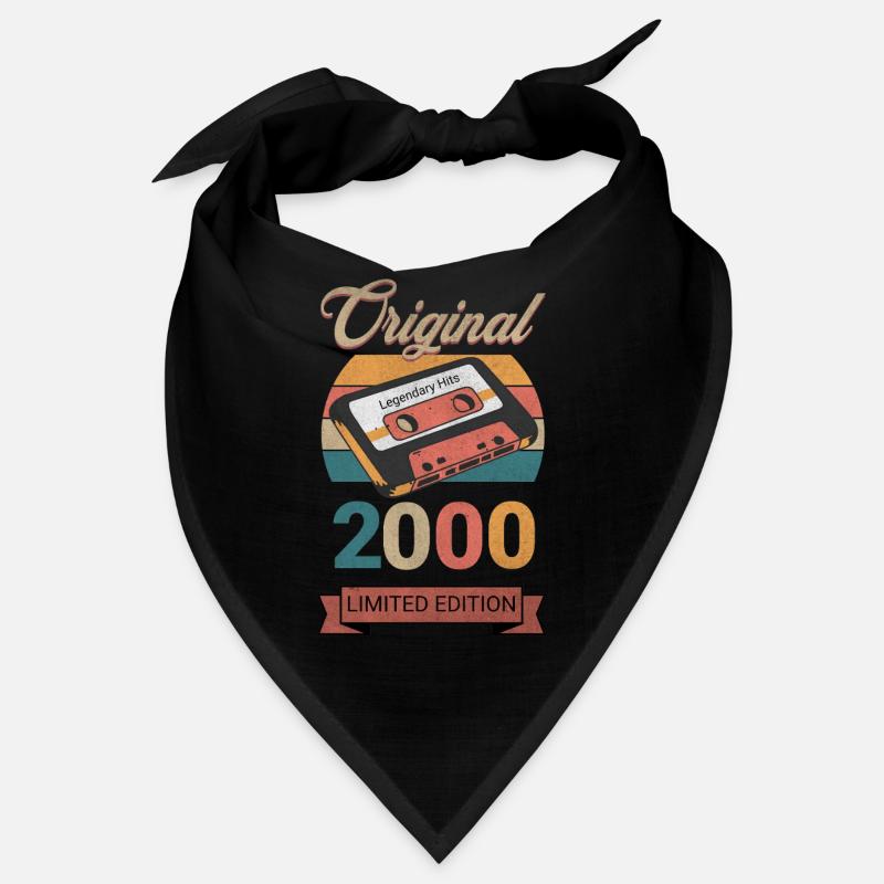 Original 2000 Limited Edition Geburtstag Geschenk Bandana