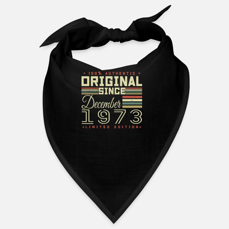 Les légendes sont nées en décembre 1973 Bandana