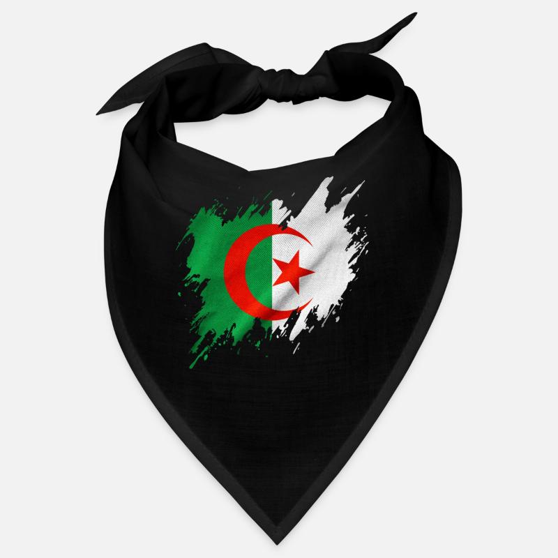 Algeria flag, torn style Bandana