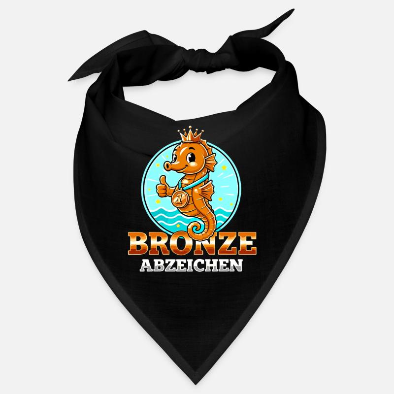 Seepferdchen Bronze Abzeichen Schwimmkurs  Bandana