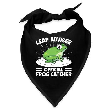 Frog Catcher Leap Adviser Frog - Bandana - Schwarz - Vorne