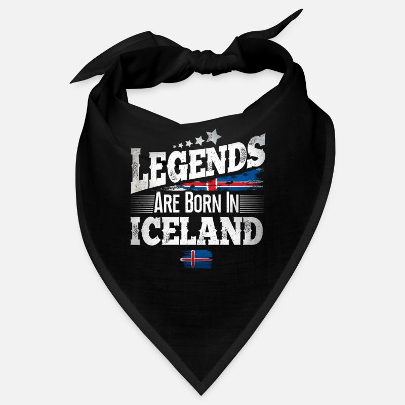 Islande Lieu de naissance Anniversaire Bandana
