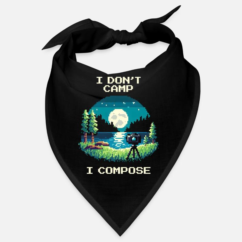 Ich campe nicht, ich komponiere | Komposition Bandana