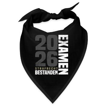 Examen Strafrecht 2026 - Bandana - Schwarz - Vorne