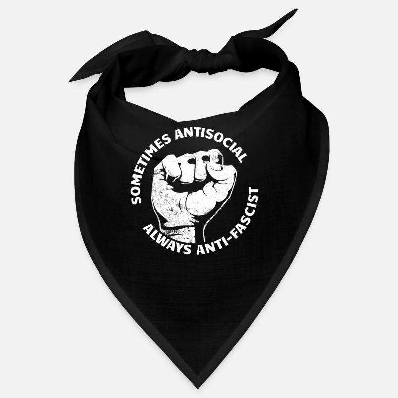 Sometimes antisocial, always anti-fascist Bandana