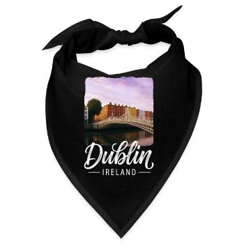 Dublin - Bandana - Schwarz - Vorne