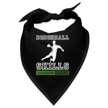 Dodgeball Skills Laden - Bandana - Schwarz - Vorne
