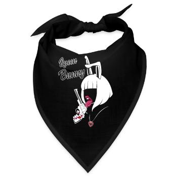 verliebt - Bandana - Schwarz - Vorne