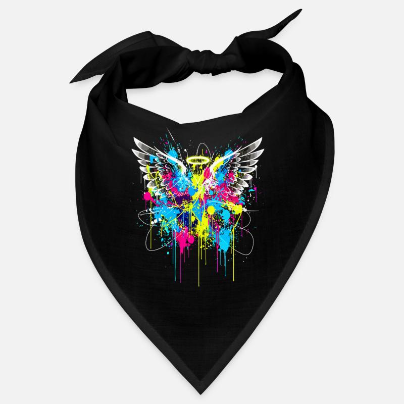 AILES D’ANGE URBAIN SPLASH Art du graffiti Bandana