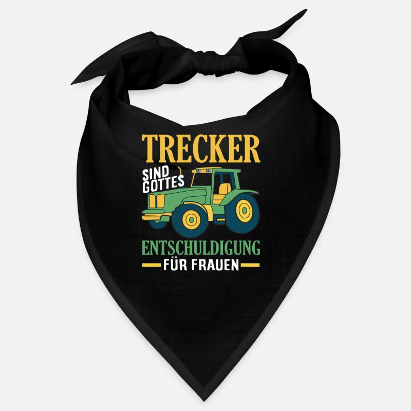 Traktorfahrer Hobby Bauer Traktor Männer Spruch Bandana