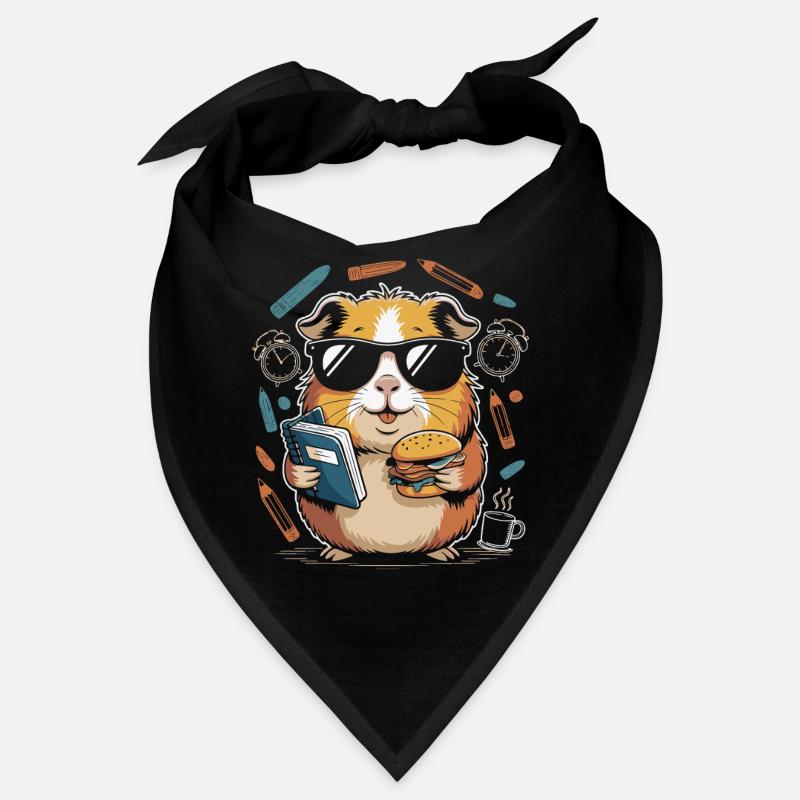Buchheld Hamster mit Burger Bandana