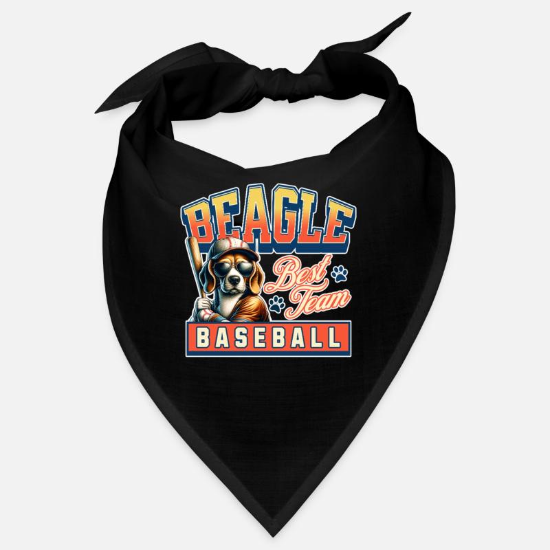 L’équipe de baseball Beagle et les amateurs de baseball Bandana