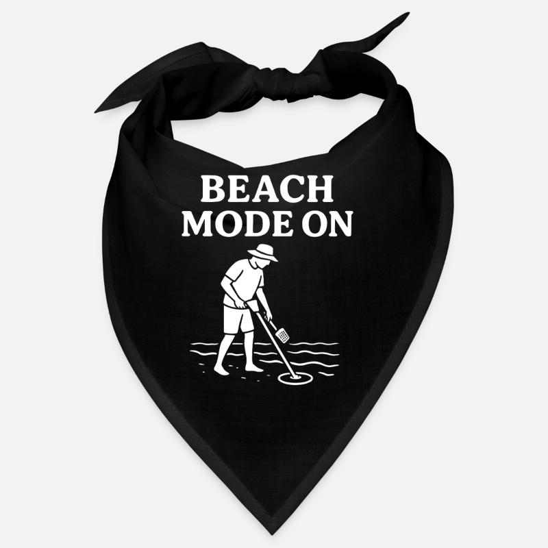 Beach Mode On Metal Detecting Fun Adventure Bandana