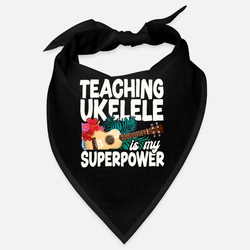 Hawaiian Ukulele Uke Teaching Bandana