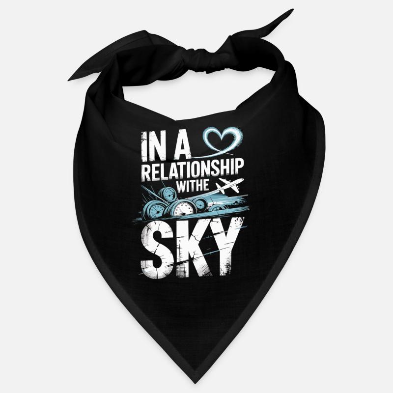 Dans une relation avec l’avion du ciel Bandana