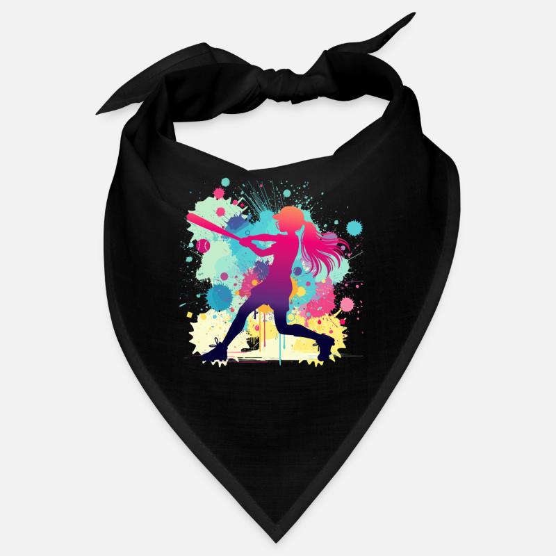 Joueuse de softball, softball, joueuse de softball Bandana