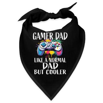 Gamer Dad Controller - Bandana - Schwarz - Vorne