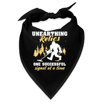 Dirt Fishing Big Foot - Bandana - Schwarz - Vorne