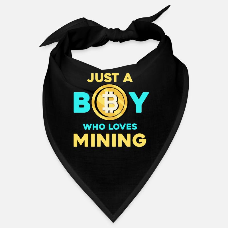 Krypto Mining Junge – Bitcoin Leidenschaft Bandana