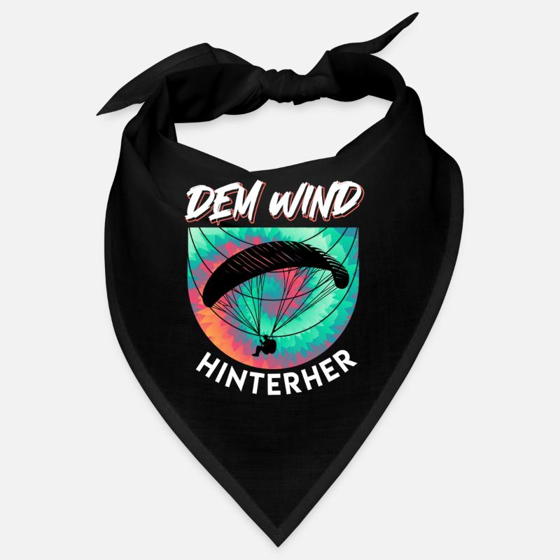 Paraglider FOLLOWING THE WIND Funny Bandana