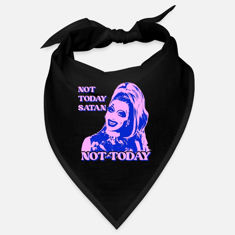 Not Today Satan Pop Art Bandana