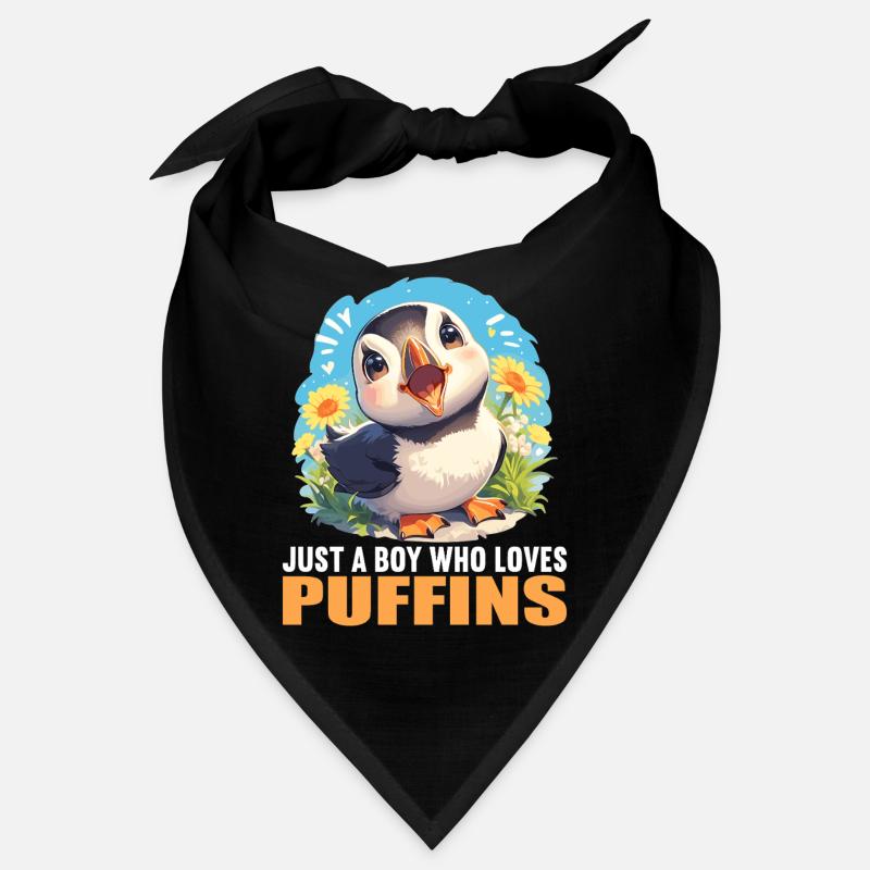 Macareux Papageientaucher Bandana
