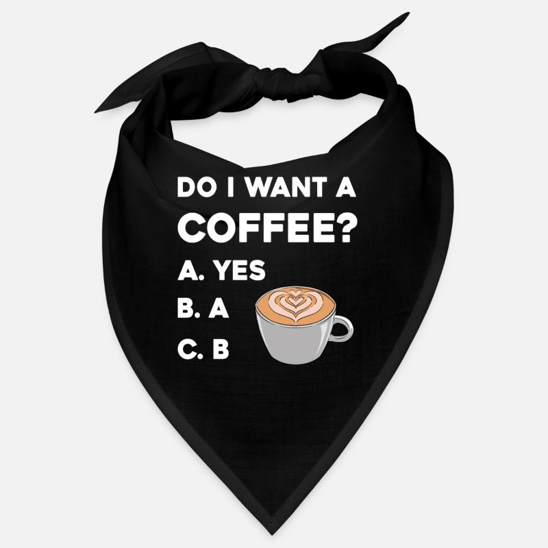 Kaffeefrage Latteherz Bandana