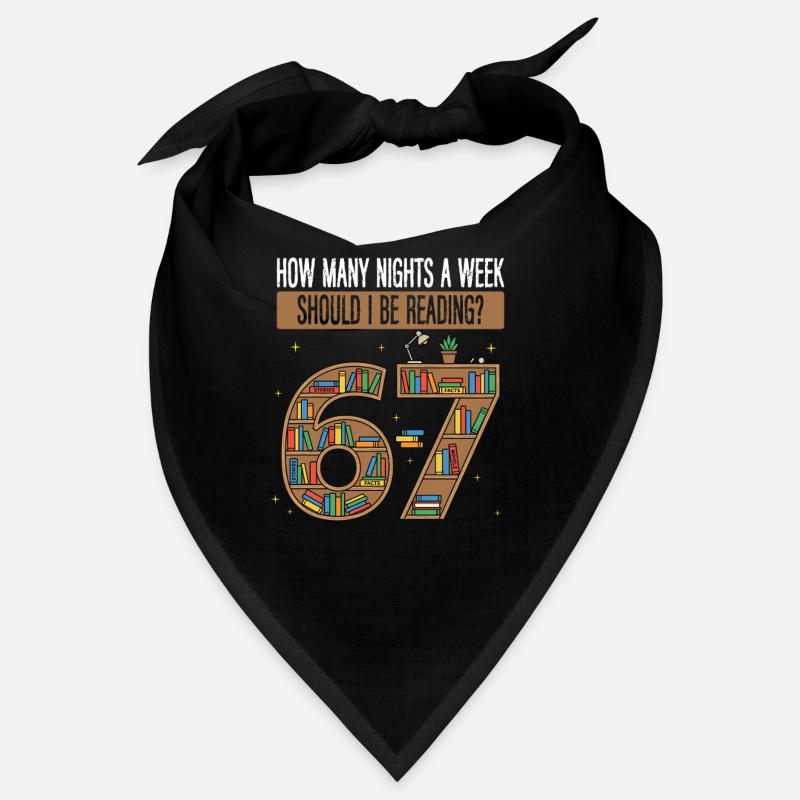 How Many Nights Should I Read 67 Meme Bandana