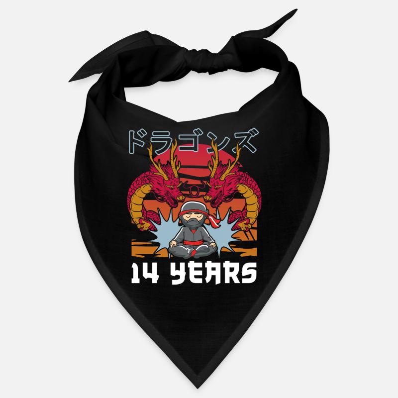 14 ans de ninja dragon zen Bandana