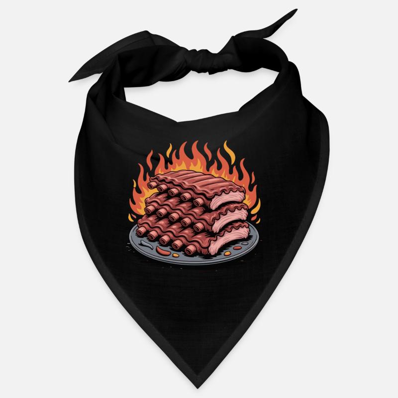 Fire grilled rib platter Bandana