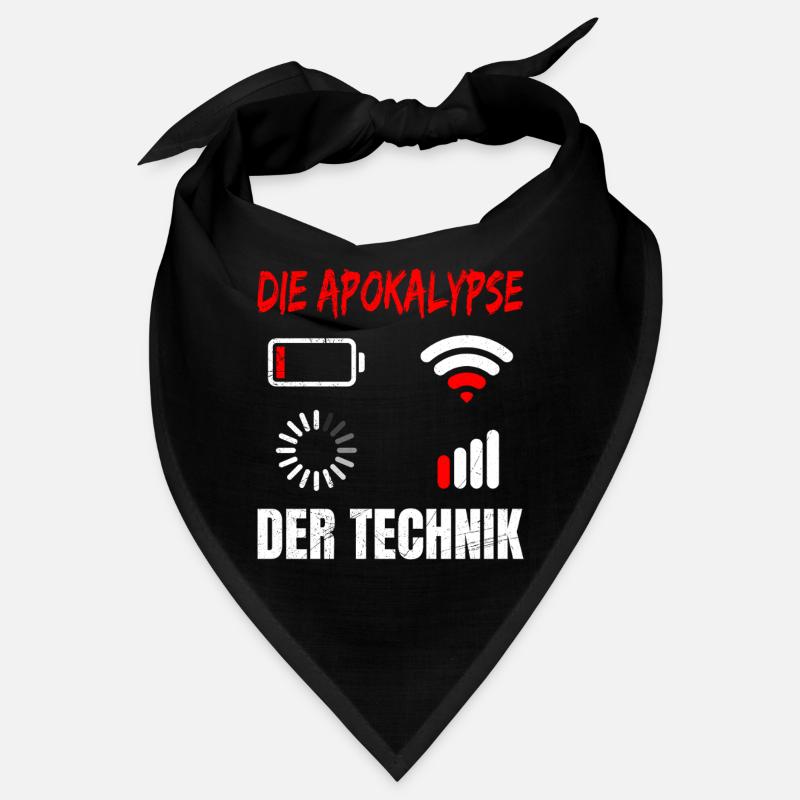 Coder THE APOCALYPSE OF TECHNOLOGY FUNNY Bandana