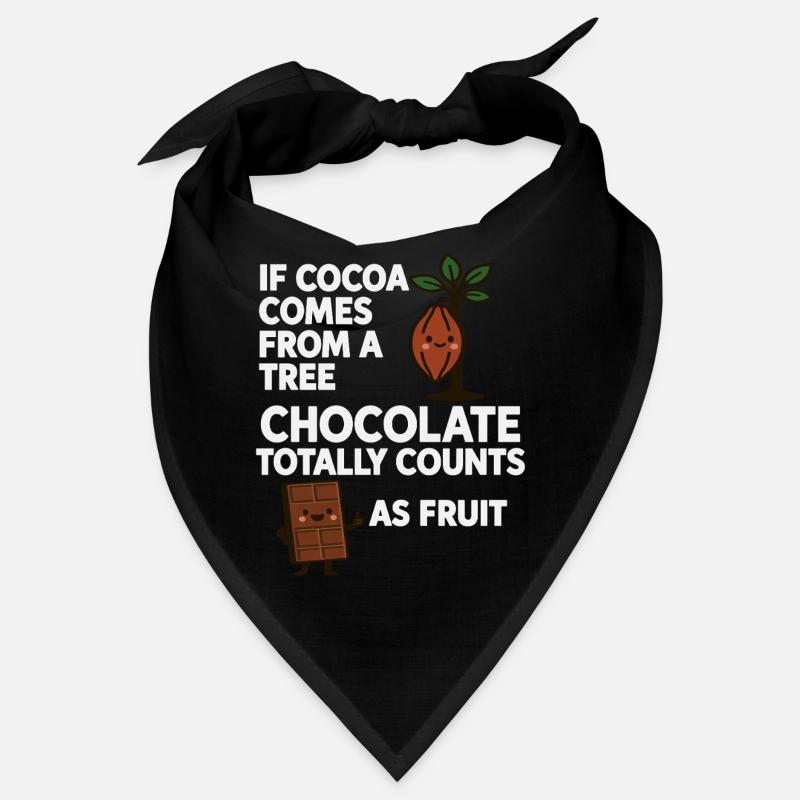 Le chocolat est un fruit – l’expression humoristique du cacao Bandana
