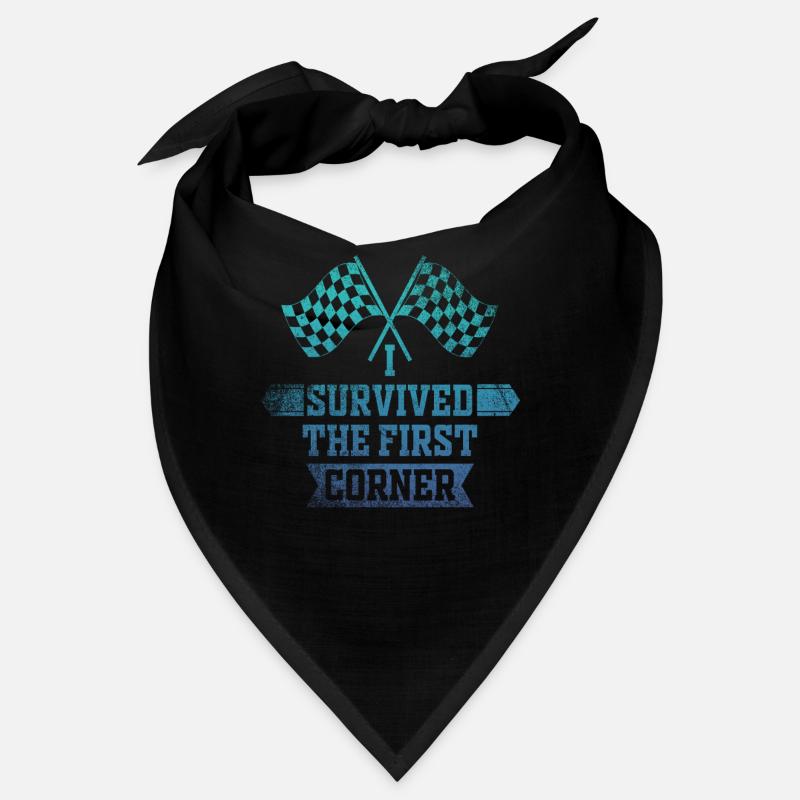 I Survived the First Corner Bandana