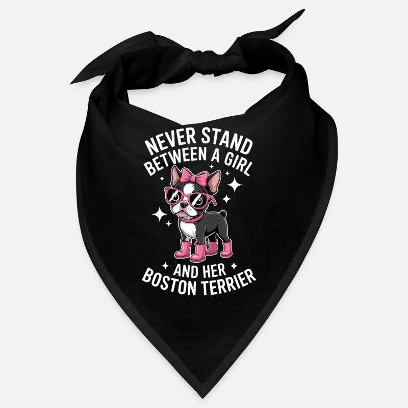 Boston Terrier Sprüche Lustiger Terrier Geschenk Bandana