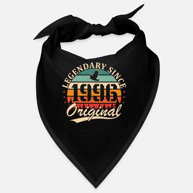 1996 Vintage Retro Birthday Gift Bandana