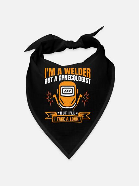 Sono un saldatore Non un ginecologo Roba Regalo per saldatori - Bandana - nero