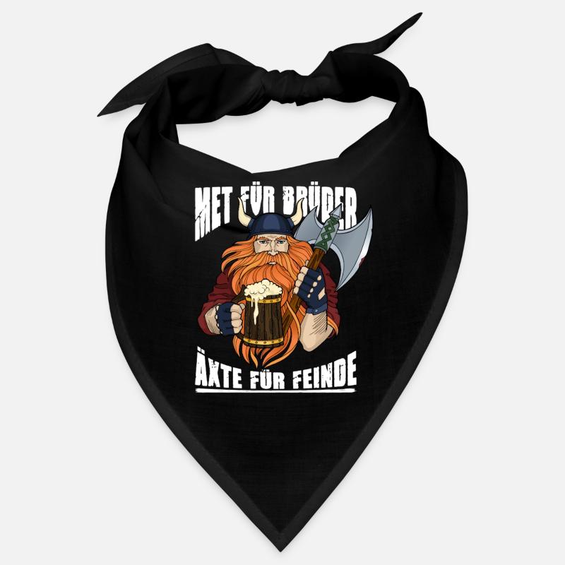 Mead For Brothers Axes For Enemies Viking Gift Bandana