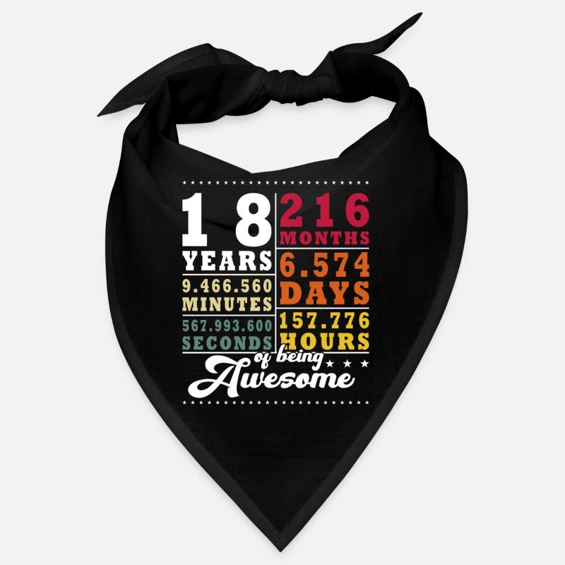 18 ans 216 mois 6574 jours Bandana