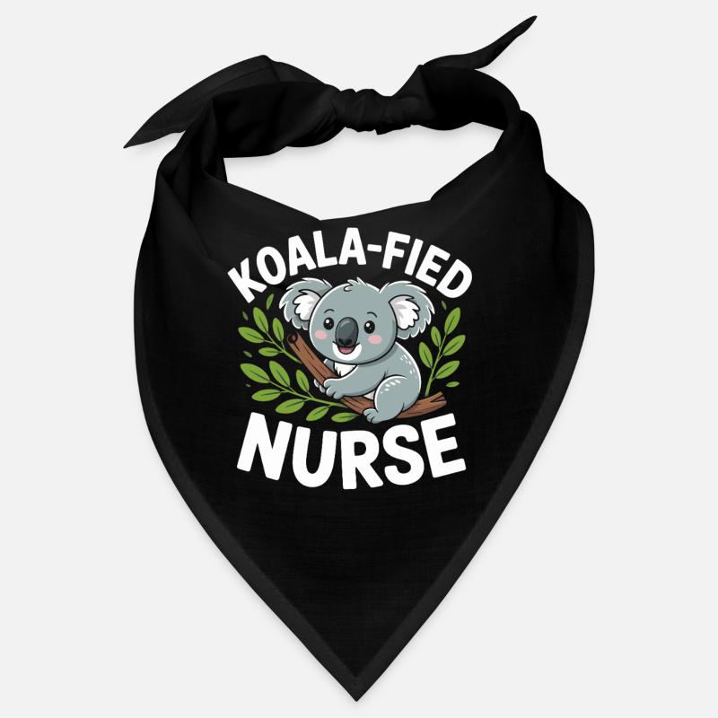 Koala-Krankenschwester im Baum Bandana
