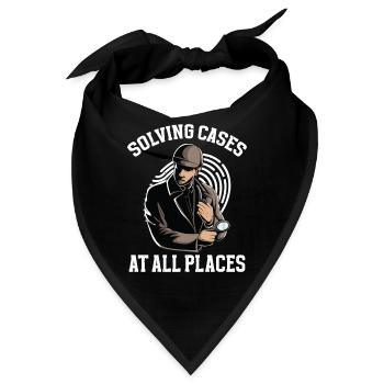 Ermittlungsuniform Beobachtungsausrüstung Private - Bandana - Schwarz - Vorne
