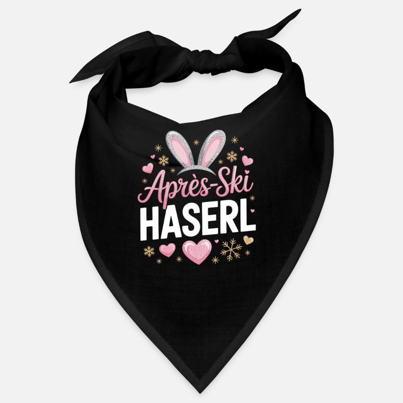 Après-ski bunny hut fun Skier ski bunny Bandana