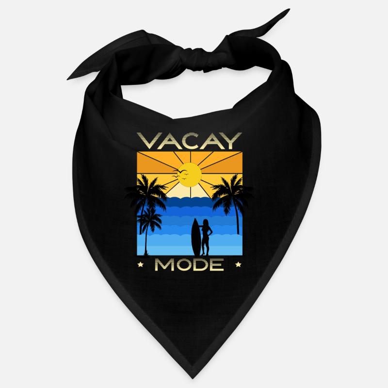 Lustiges Urlaubs & Surfer Design Bandana