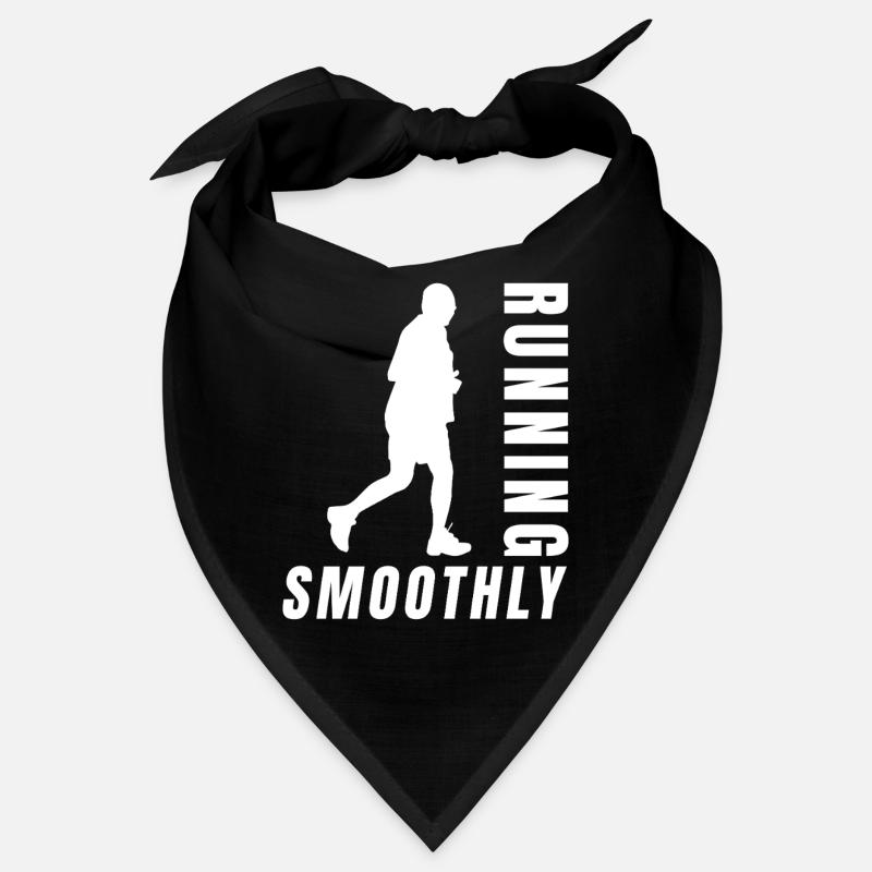 Coureur de marathon courant en douceur Bandana