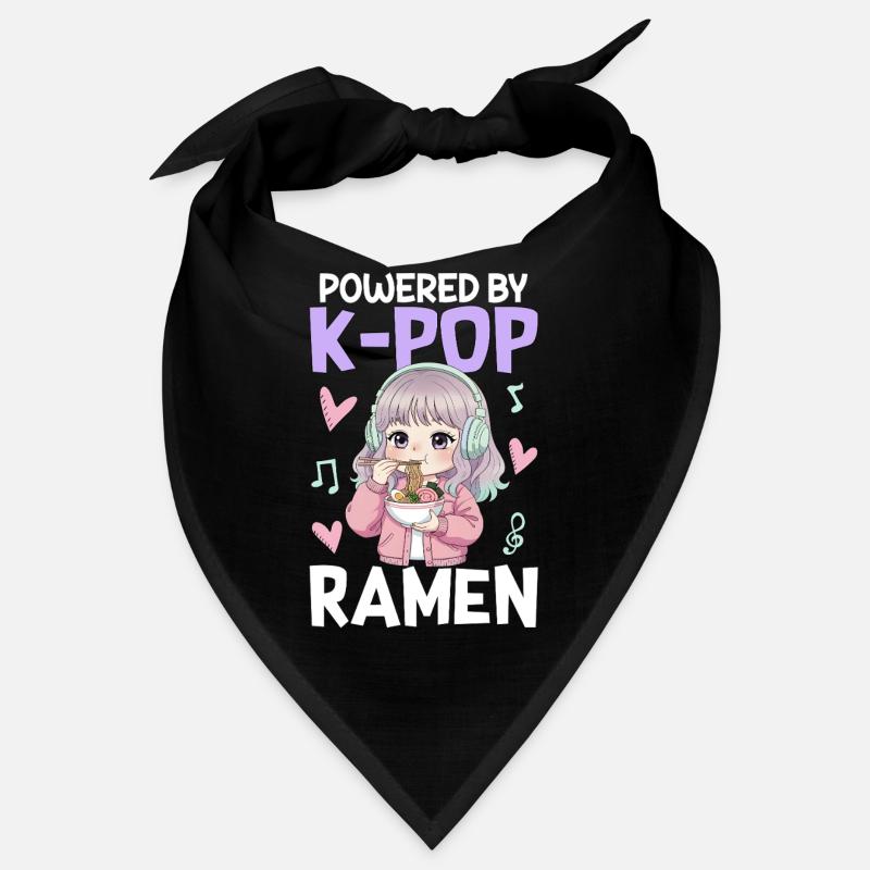 Powered By K-Pop Ramen Bandana