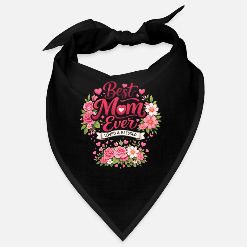Beste Mama Ever Blütenkranz Bandana