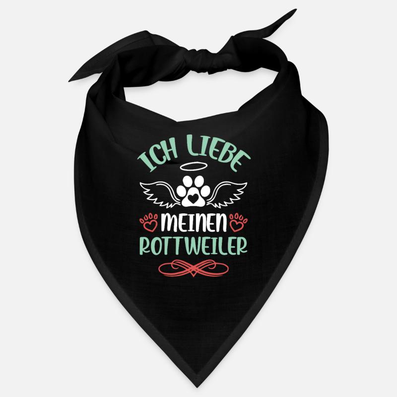 J’adore mon Rottweiler Bandana